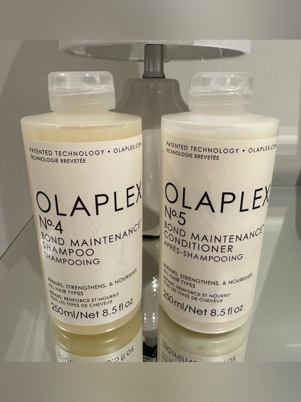 Olaplex No.4 Shampoo & No.5 Conditioner - White Bottle NWT Set of 2